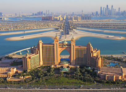 Аквапарк в Дубае «Aquaventure» отеля Atlantis the Palm